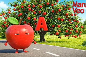 create ai powered educational cartoon videos for kids