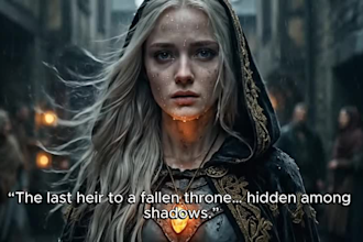 create cinematic ai book trailer, ai promotional book video ai movie book launch