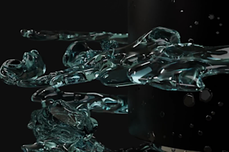 create realistic 3d perfume animation 3d bottle 3d cent 3d fragrance video