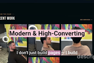 create a high converting website for your local business