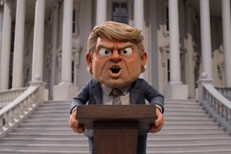 create a claymation animated video with lip sync and music