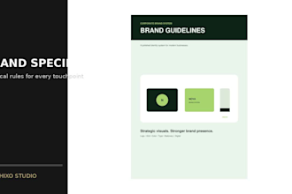 create a professional brand style guide