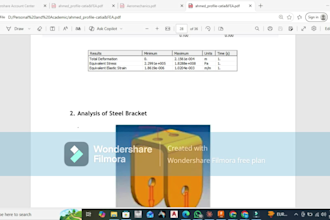 perform fea structural analysis and simulation using ansys