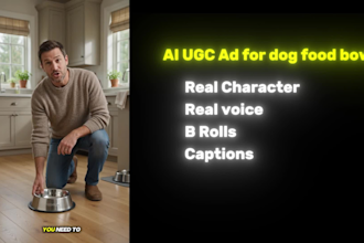 create ai ugc video ads for ecommerce brands