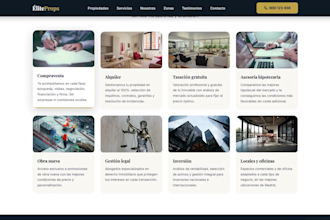 a modern fast website with SEO optimization