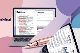 vou escrever, editar e revisar textos profissionais