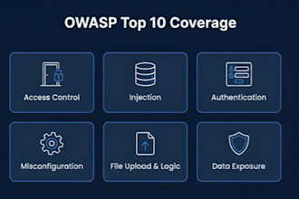 penetration test your web application for owasp top 10 vulnerabilities