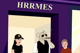 create viral crypto meme coin 2d animation reels for marketing