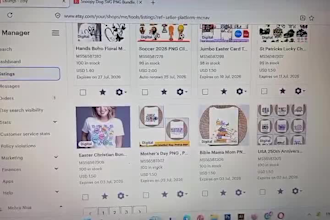 be your expert etsy shop manager and SEO specialist