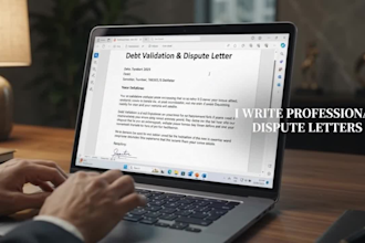 write collection validation and debt dispute letters for credit reports