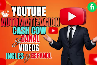 crear videos con ia para canales faceless de youtube automation y cash cow