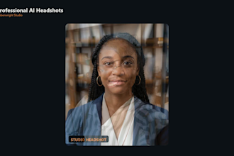 create professional ai headshots and corporate portraits
