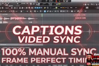 fix out translate sync srt subtitles captions and audio professionally
