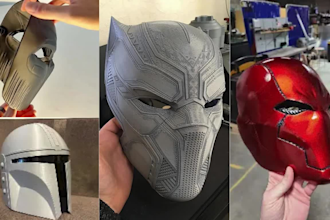 design wearable 3d cosplay mask 3d helmet cosplay armor 3d props printable stl
