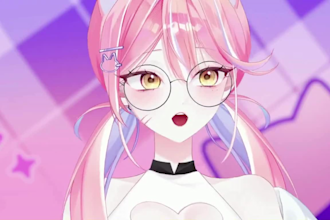 design and rig high quality live2d vtuber model for vtuber studio and streaming