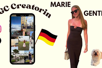 ich drehe deutsche ugc videos, die lust auf dein produkt machen