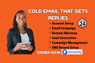 create instantly ai campaigns for cold email marketing lead