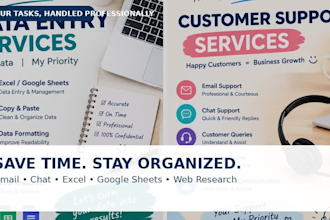 provide professional customer support and virtual assistance