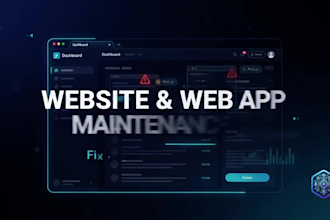 provide 24 hour website and web app maintenance