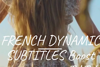 add dynamic french subtitles to your tiktok shorts reels