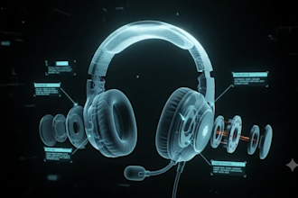 create a custom 3d video for hologram fan, 3d vfx futuristic hologram animation