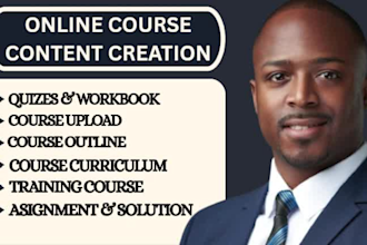 create a course content on talentlms,canvas,tutorlms,moodle scorm,h5p,lmswebsite