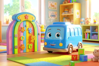 create ai cartoon animation video for kids youtube channel