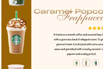 create a professional digital menu or food animation