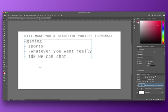 design a click worthy youtube thumbnail for gaming, sports, or fantasy football