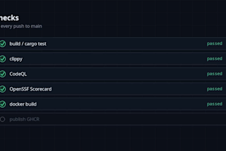 build a ci cd pipeline that runs your tests, scans your code and publishes it
