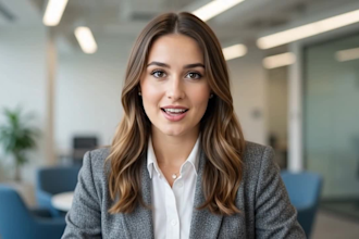 do female brazil spokeperson ai spokeperson and ai talking person ugc video