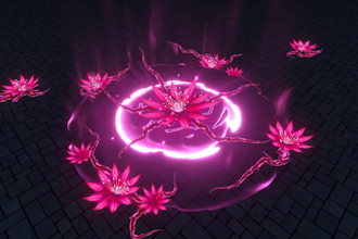 create visual effects for rpg skills, spells and combat in unity