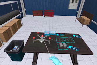 develop ar vr app, game and training simulator in unity