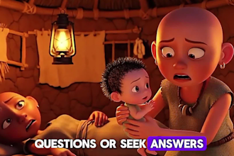 narrate african folktales with engaging and emotional storytelling