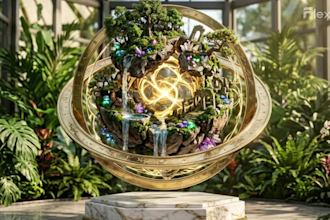 create stunning ai fantasy sculptures and organic statue designs
