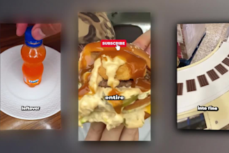 create faceless ai youtube shorts about shocking food facts