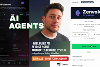 build an ai voice agent booking system and dashboard