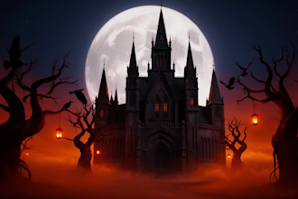 make custom halloween art