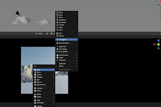 give you basic blender 3d course