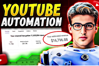setup youtube automation faceless channel and be faceless you tube video creator