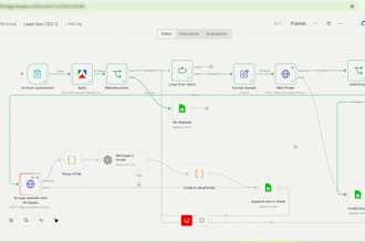 create an automated ai lead generation system