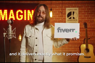 create incredible video that john lennon recommends your company