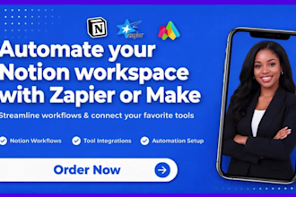 automate your notion workspace with zapier or make