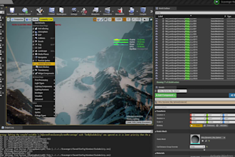 create realistic or stylized 3d game background environment art
