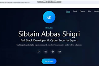 develop and design modern UI  for your website