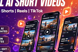 create viral ai short videos for youtube shorts, reels, and tiktok