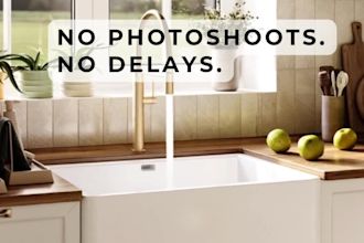create kitchen and cabinet cgi renders for manufacturers