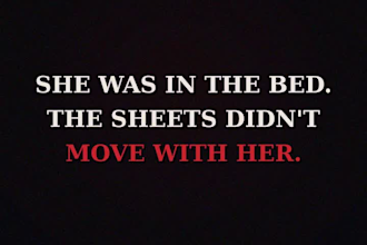 create a complete faceless horror video with script and voiceover