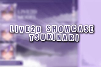 design high quality live 2d vtuber model live2d model 2d vtuber model 2d vtuber