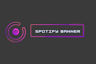 spotify banner, artist cover and podcast branding